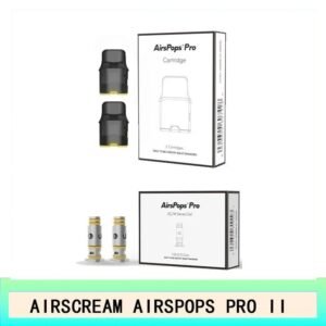 AIRSCREAM AIRSPOPS PRO 氣泡煙彈空倉霧化芯成品芯1.0歐姆