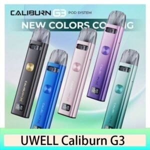 UWELL Caliburn G3咖哩棒G3 KIT電子煙2主機官網評價說明書