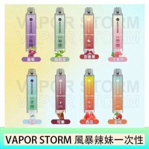 VAPOR STORM風暴辣妹一次性主機充電7500口（5%）