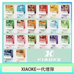 20種口味|XIAOKE梟客煙彈 一代電子菸彈 3顆入 適配一代主機