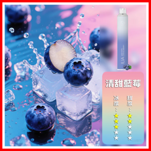 ILIA哩啞電子煙一次性抛棄式 6500口【藍莓】