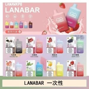 LANA BAR可充电一次性電子煙霧化5000口(3.0%)